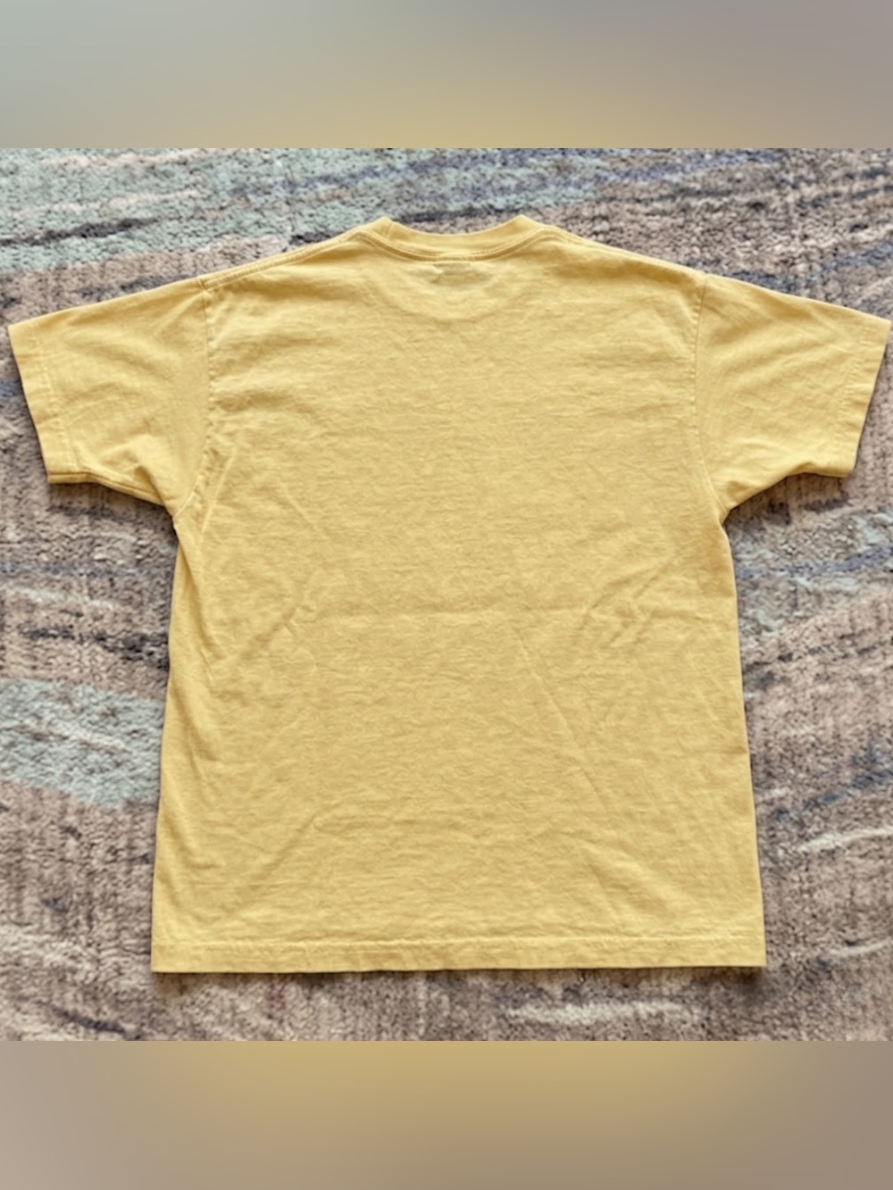 Mermaids Holdings Four Fish Yellow Haze Ocean Art Graphic T-Shirt - Picture 3 of 5